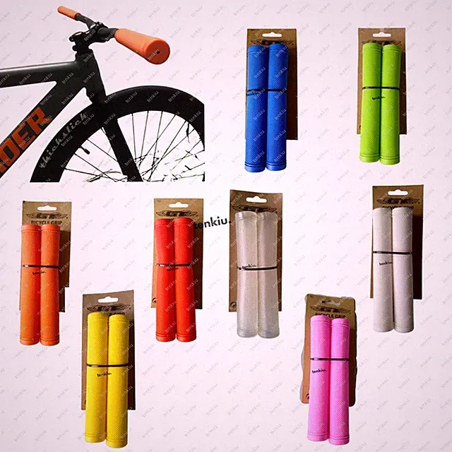 1 Pair GT Rubber Grip Balance Bike Gusset Track Single Speed Bicycle Multicolor