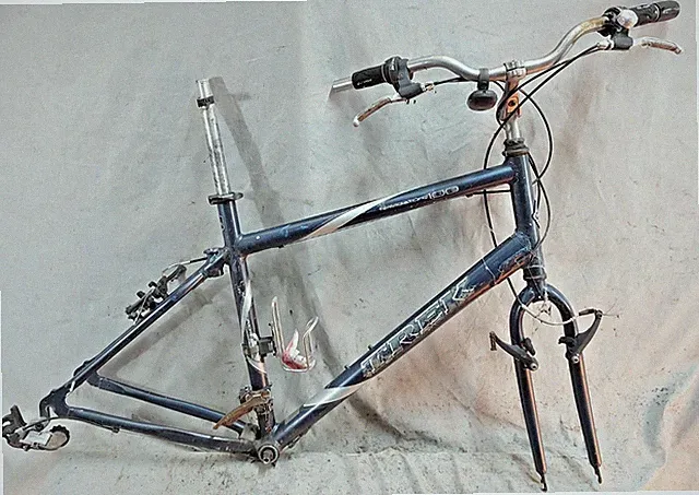 16' Trek Navigator 100 Comfort Hybrid Bike Frameset Large 21" Commuter Cafe Java