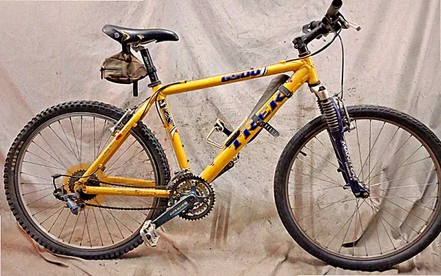 2005 Trek 6500 MTB Bike 18" Medium Hardtail Manitou Deore LX Java Cafe Commuter~