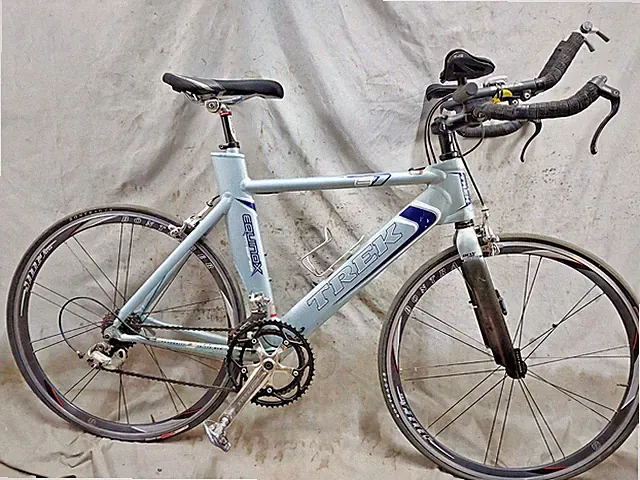 2005 Trek Equinox E7 Triathlon Tri Racing Road Bike Small 51cm Shimano 105 Aero~