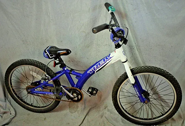 2005 Trek Jet 20" Kids Bike Single Speed SS Coaster Rigid Blue Fast US Shipper!!