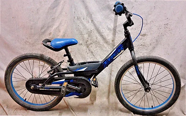 2016 Trek Jet 20" Kids Bike Single Speed SS Black Blue Aluminum Children's Cafe