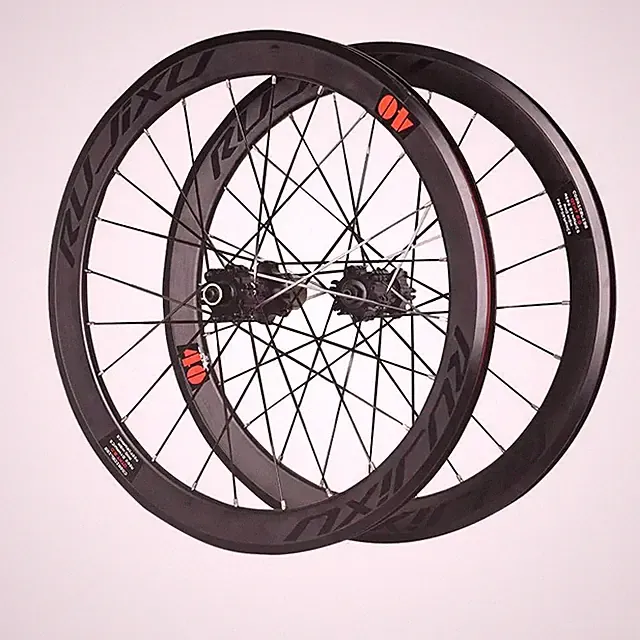 20inch 406/451 Folding Bike Wheelset Aluminum Alloy Hub 8-12 Speed Wheels