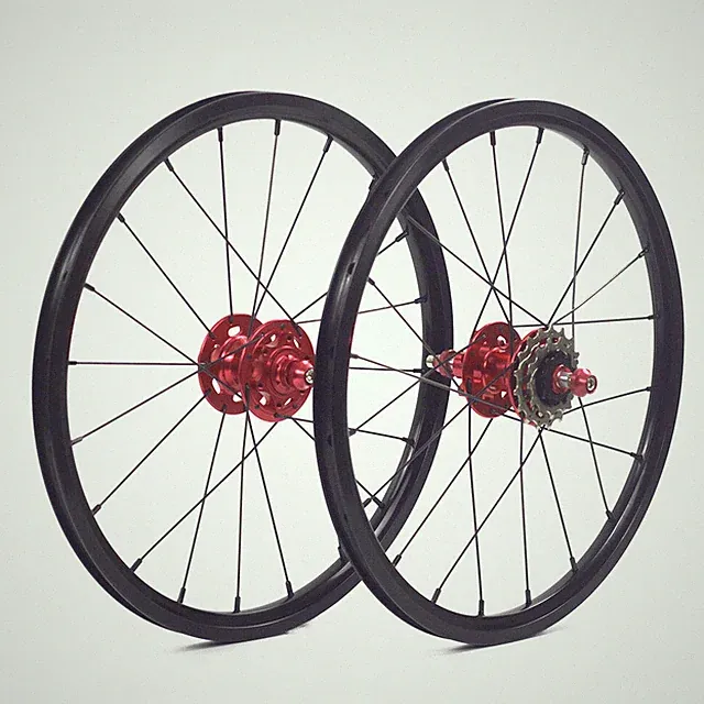 3 Speed Wheels 16inch 349 Disc Brake 20H for Folding Kids Balance Bike Wheelset