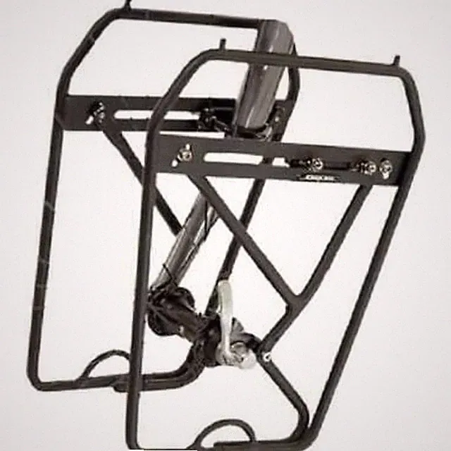 Axiom Journey DLX Low Rider Front Bicycle Rack Black DLX Front Low Rider Rack