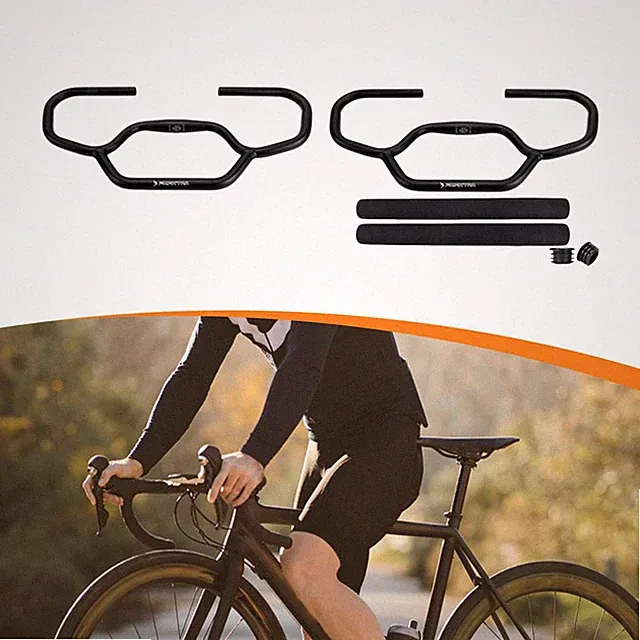 Bicycle Butterfly Handlebar Replace Parts Aluminum Alloy Outdoor Sports
