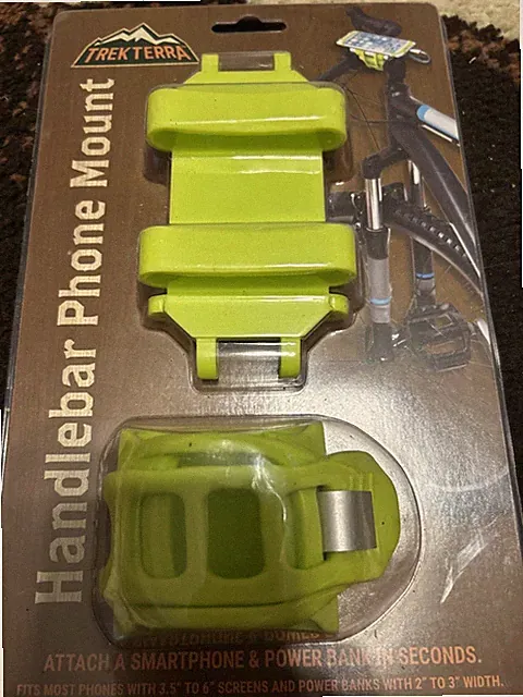 Bicycle Phone Mount/TrekTerra Silicone Multifunction Handlebar