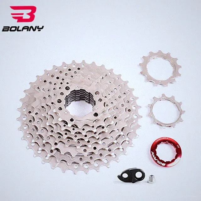 BOLANY 9 Speed 11-36T Silver Cassette Flywheel MTB Bike Fit Sram Avid Shimano