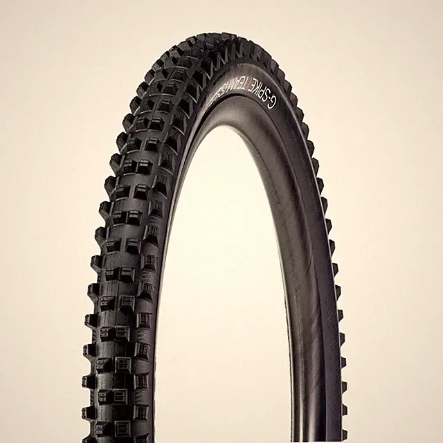 Bontrager G-Spike Team Issue MTB Tire, 29x2.4'', DH Mud, Trimmable Spikes, 60TPI