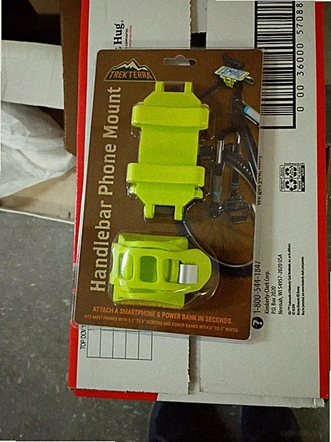 BRAND NEW! Bicycle Handlebar SmartPhone Mount, TrekTerra, Silicone. Never opened