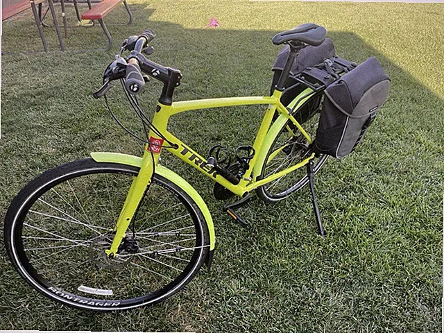 Bright Neon Green Trek FX 1 Stagger Disc 7-Speed local pickup only