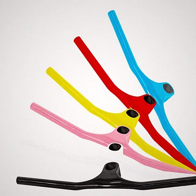 Carbon Fiber Kids Bike Integrated Handlebar with Stem with Stem 500mm Length