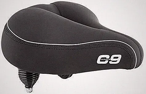 Cloud-9 Cruiser Select Saddle, 10.5" x 10.75", Black Soft Touch Vinyl