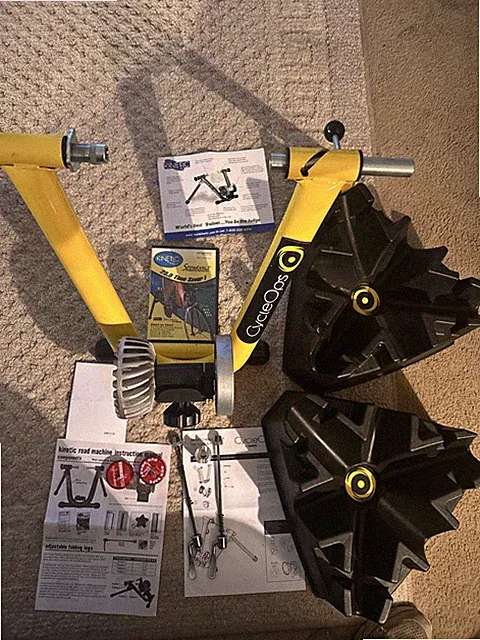 Cycleops Power Bike Trainer JetFluid Pro W/ Wheel Stand