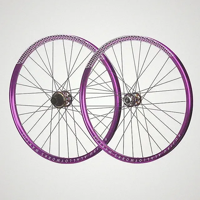 DH Off-road MTB Bicycle Riding Wheel Set Double Layer Disc Brake System Wheels