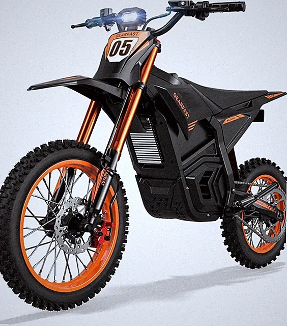 Electric Dirt Bike for Adults Teens, Peak 3000W Brushless Mid-Drive Motor 21AH