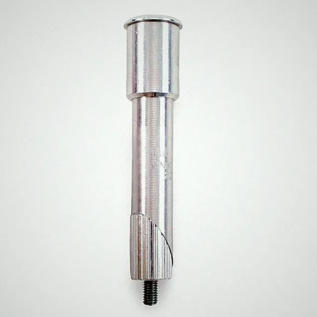 Extender Quill Stem Adaptor 25.4 to 28.6 Threadless Silver 145m For Vintage Trek