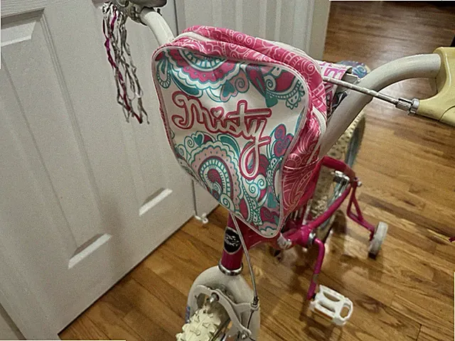 Misty Girls 16" Pink Kids Bike, Training Wheels, Handlebar Streamers