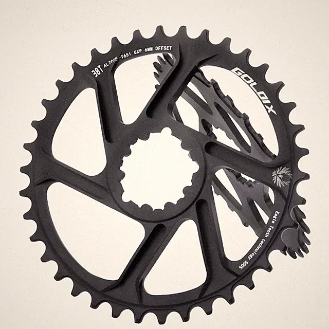 MTB Bike Chainring Chainwheel 0mm 3mm 6mm Offset 30T 38T SRAM 3Bolt Direct Mount