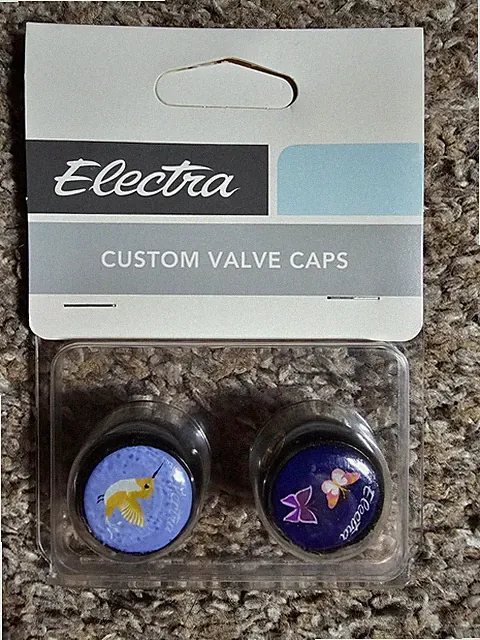 *NEW* Electra Bicycle Company TREK Enchanted Butterfly Bird Valve Caps