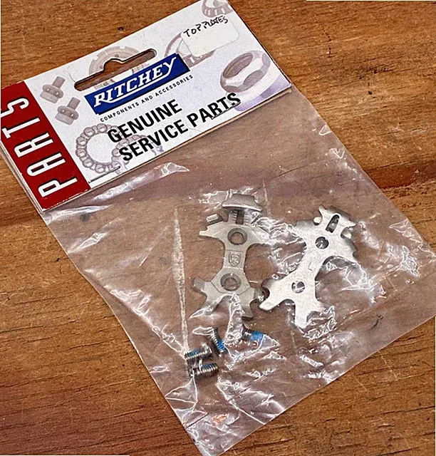 NOS Ritchey Clipless Pedal Top Plates • SPD Compatible Replacement Small Parts