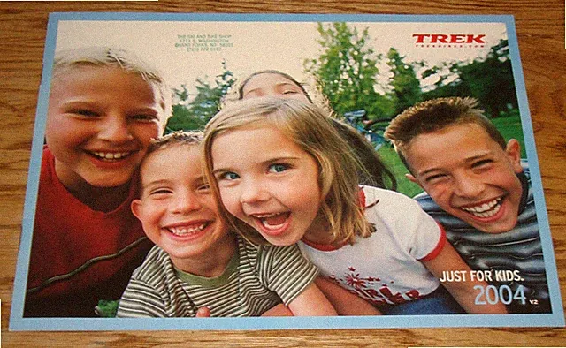 Original 2004 Trek Kids Bicycles Full Line Sales Brochure Catalog
