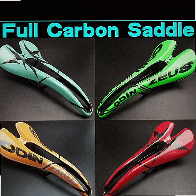 Road Bicycle Comfortable Carbon Fiber Saddle Mountain Bike Front Seat 270*130mm
