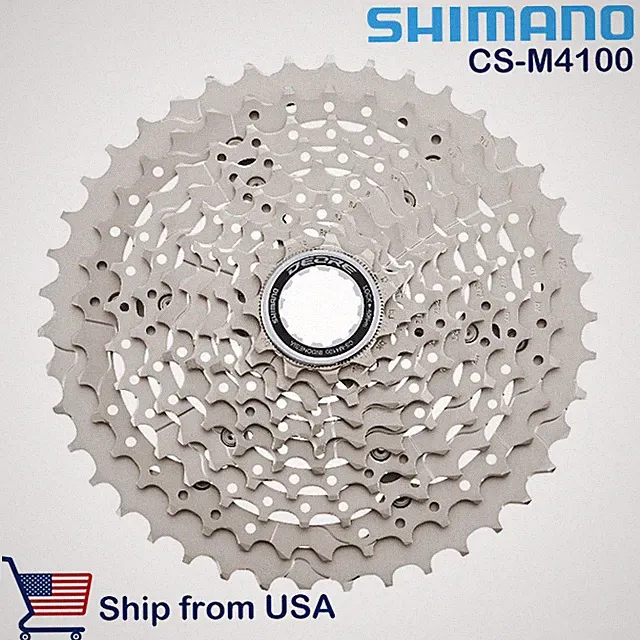 Shimano Cassette Deore CS-M4100 10-fach Silver 42 Teeth Touring Trekking MTB