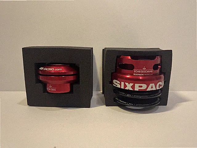 Sixpack Bicycle Racing Headset S34/28.6 Lower EC49/40 EC49/30