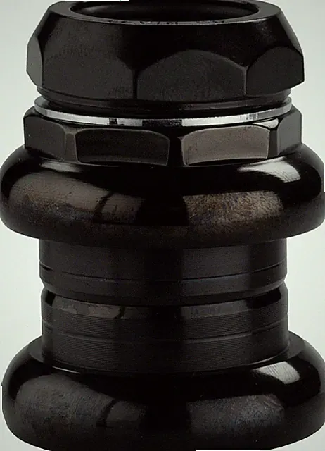 Tange-Seiki Levin CDS 1" Threaded Headset: 26.4mm Crown Race Black