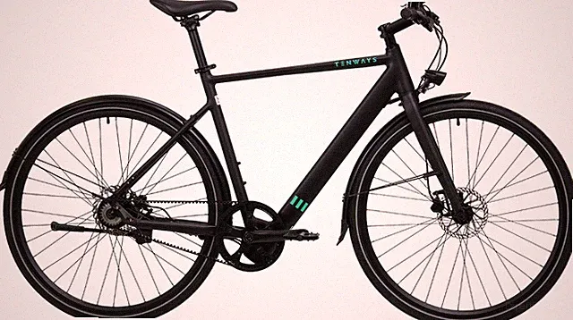 Tenways E-Bike 28" 54cm Trekking 1 Speed Belt Drive Diamond Frame Shape CGO600
