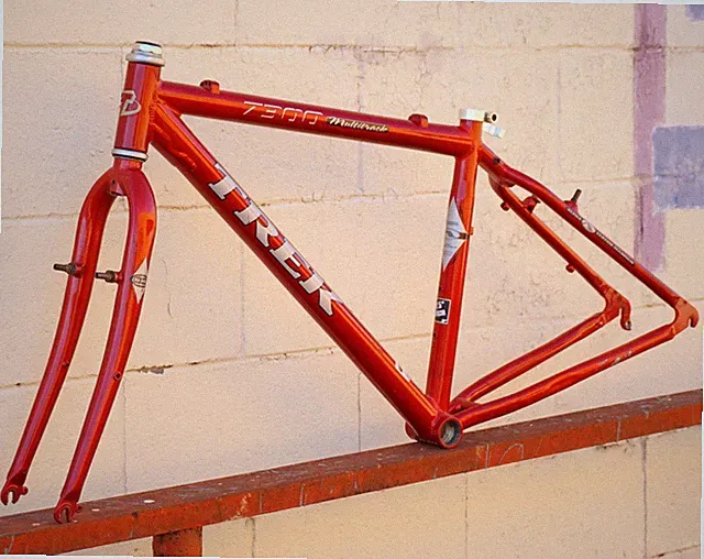 Trek 7300 Multitrack Frameset Vintage Touring Commuter Gravel Bike Hybrid Frame