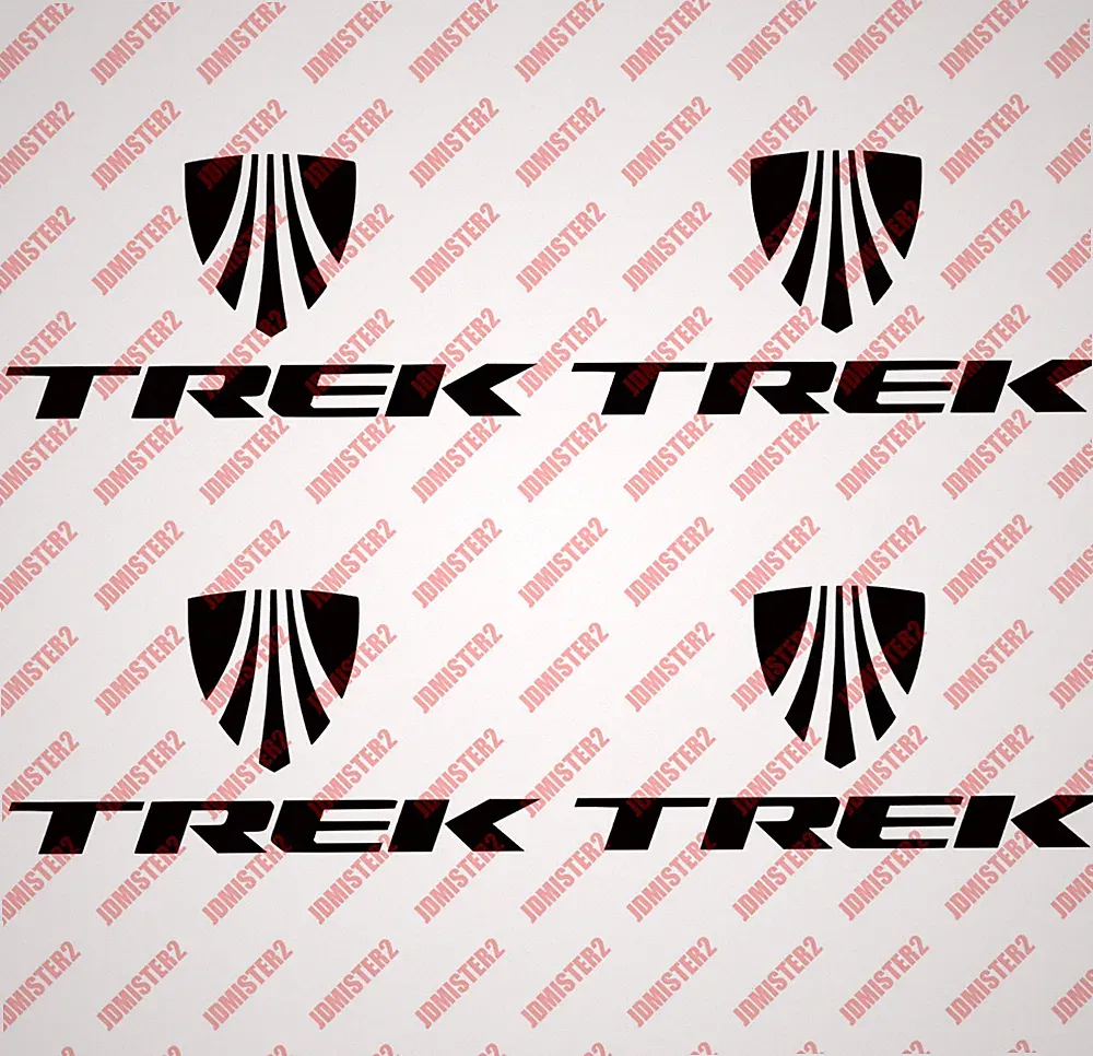 Trek Bike Decals Bike Frame Vinyl Stickers Cycle Cycling BMX Mtb Road Bike