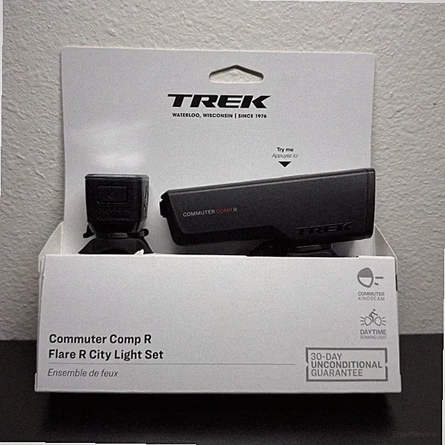 Trek Commuter Comp R Flare R City Bike Light Set Brand New
