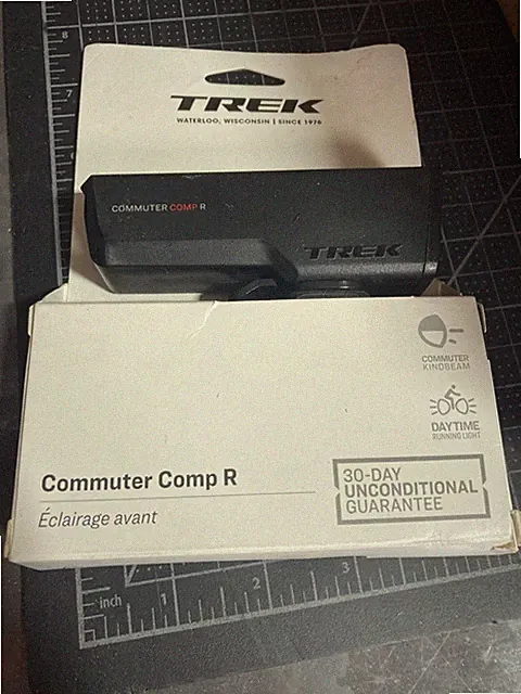 TREK Commuter Comp R Front Bike Light 450 Lumens Color Black 5252793