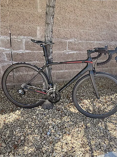 trek emonda slr Carbon 54CM SRAM Red ETAP Quarq Road Racing Bike