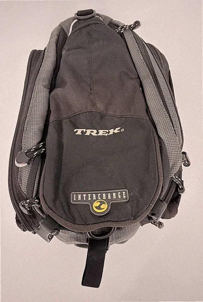 Trek Interchange Rear Trunk Bag Bike Biking Cycling Expandable