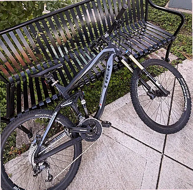 Trek Slash Mountain Bike Full Suspension Hydraulic Disc 29" L Black/Gray 10-19
