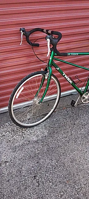 TREK T100 Vintage TANDEM BIKE GREEN MED FRAME ORLANDO PICKUP ONLY NO SHIPPING