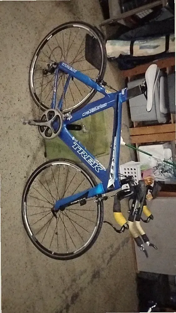 Used triathlon bike. Trek equinox ttx. 2005. Full carbon fiber frame