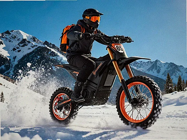 ZERO-7 Electric Dirt Bike Peak 3000W 21AH Brushless Motor Ebike for Teens Adults